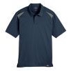 Dickie's® Men's Team Performance Short Sleeve Polo Shirt - Dark Navy Blue/Smoke Gray