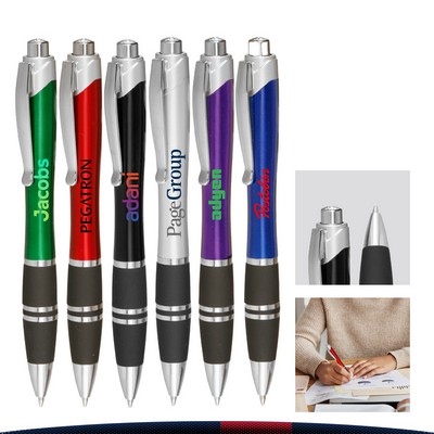 Lexus Silver Accent Plastic Pens