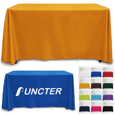 8FT Premium Convertible Standard Table Cover (Full Color Dye Sublimation)