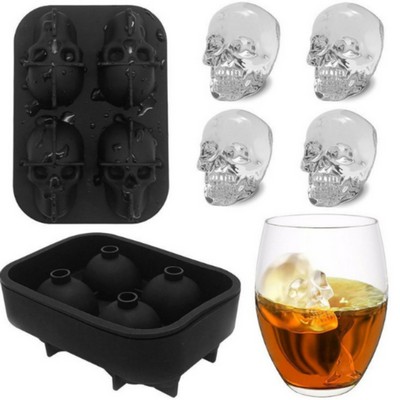 3D Skull Ice Molder