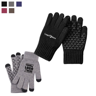 Stretch Touch Screen Knit Gloves