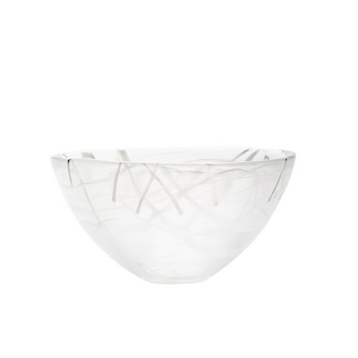 Contrast Bowl White/White Medium