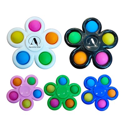 Fidget Push Pop Spinner