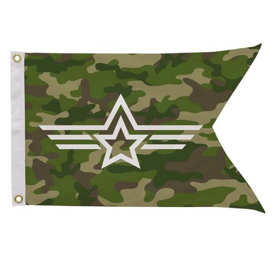 16" x 24" Polyester Guidon Flag Single-Sided