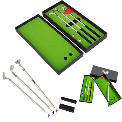 Mini Desktop Golf Pen Set