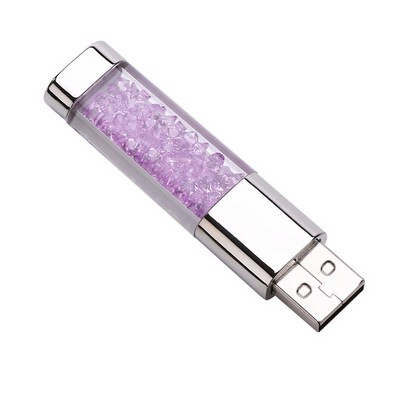 Crystal Casing UDP USB Drive with Detachable Cover