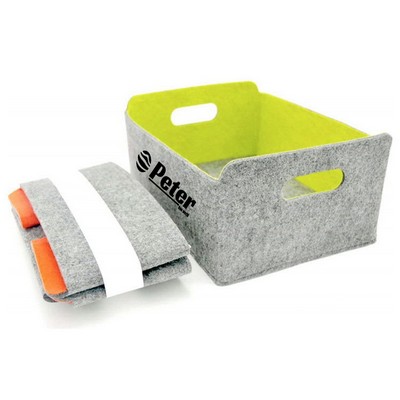 Felt Foldable Cube Bin