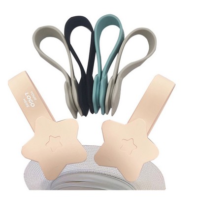 Portable Silicone Magnet Wire Clip