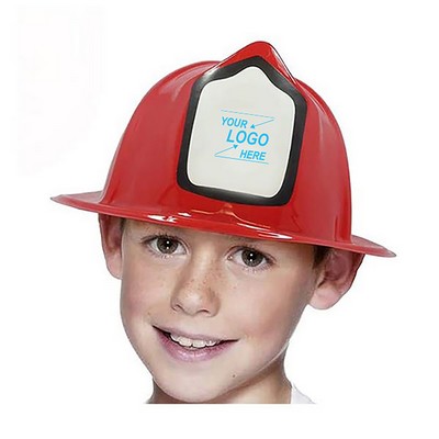 Kids Fireman Hat Costume Helmet