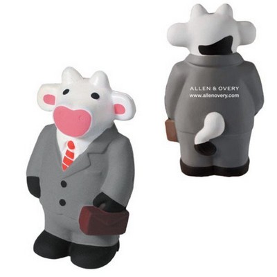 PU Business Cow Stress Ball