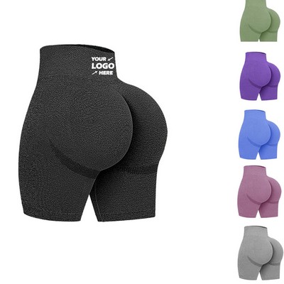 Women's Butt Lifting Smile Short Pants