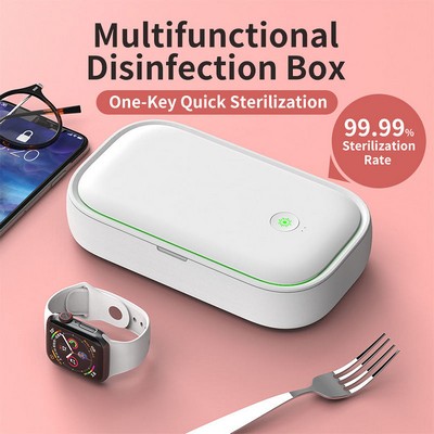 Cleaner & Wireless Charger 3-in-1 Sterilizing Box