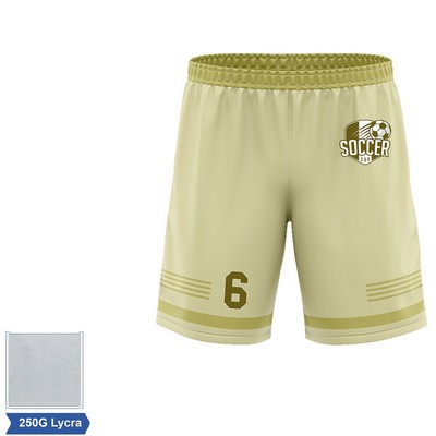 Men's and Kids' Sublimation Soccer Shorts - Performance Lycra