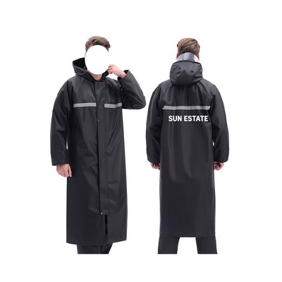 Adult Hooded Raincoat