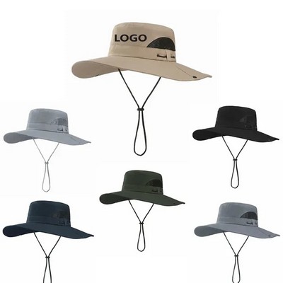 Wide Brim Sun Shade Fishing Hat MOQ100