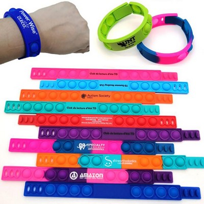 Push Pop Wristbands Fidget Toy