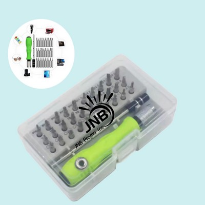 32-in-1 Screwdriver Set w/Case