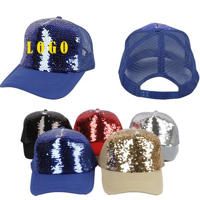 Sequin Baseball Cap