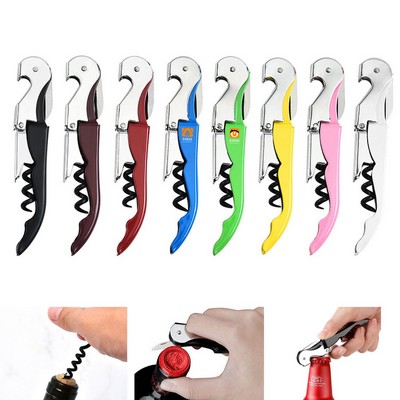 Waiter Corkscrew Wine Opener With Serrated Foil Cutter