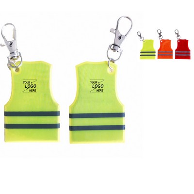 Reflective Vest Keychain