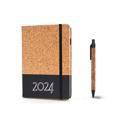 Custom Cork Splice Journal Book