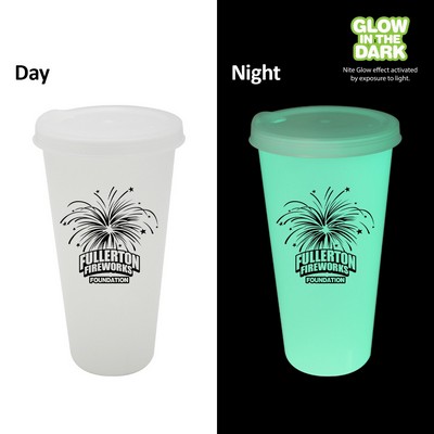 Nite Glow 26 oz. Tumbler with Lid