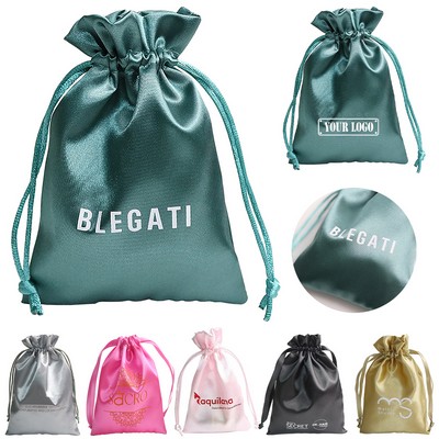 Satin Drawstring Gift Pouch