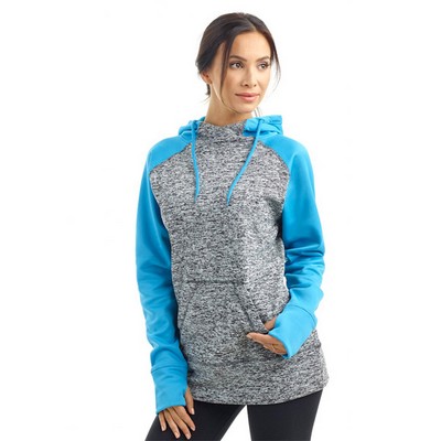 J America Wholesale Blanks Ladies Colorblock Cosmic Hood