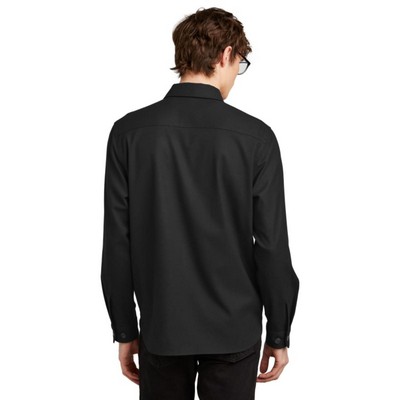 Mercer+Mettle Long Sleeve Twill Overshirt