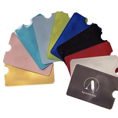 Rfid Credit Card Protector Sleeve