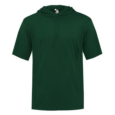 Badger Sport B-Core Short Sleeve Hood Tee