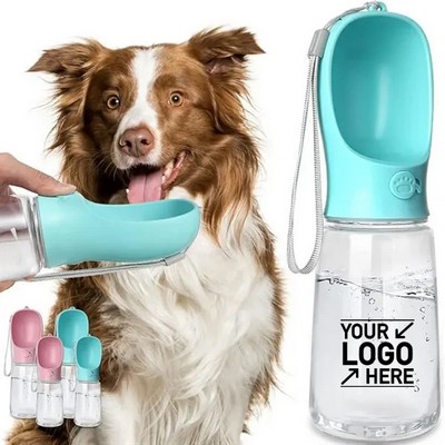 Leak-Proof Portable Dog Water Bottle with Dispenser