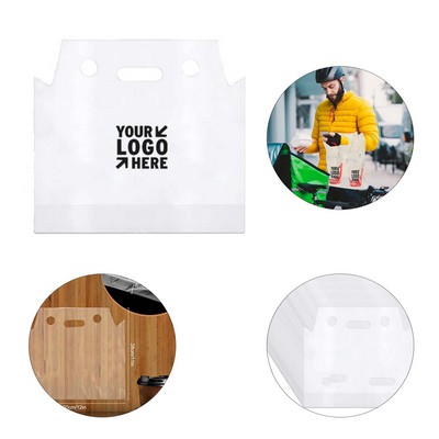 Clear Plastic Double Cup Bag