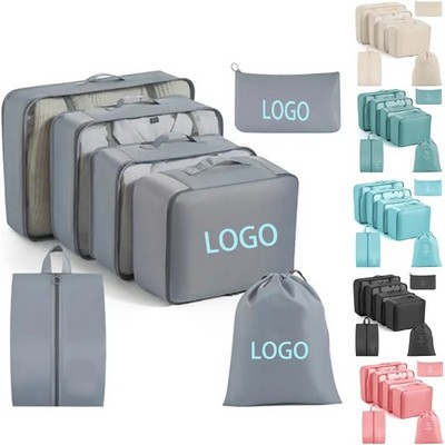 7-Piece Waterproof Travel Packing Cube Set