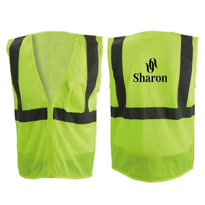 Polyester Mesh Reflective Vest