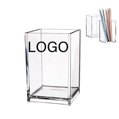 Acrylic Transparent Pen Holder