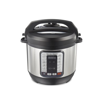 Hamilton Beach Quikcook Pressure Cooker, Multifunction, Slow Cooker, Rice Cooker, Steamer, Sauté, Eg