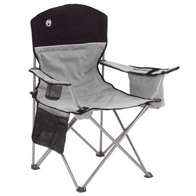 Coleman Cooler Quad Chair Black/Gray