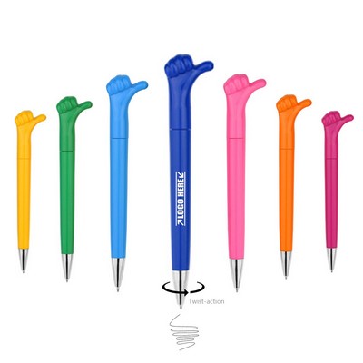 Colorful Thumb Shaped Pen