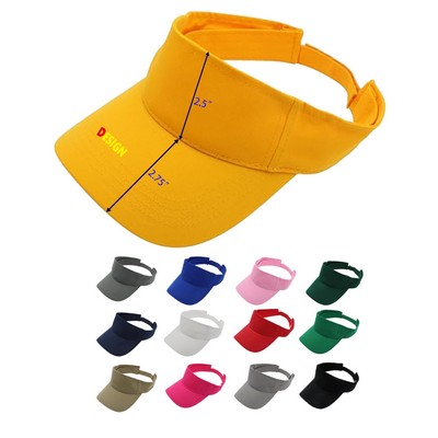 Sun Sports Visor Men Women One Size Cap Hat