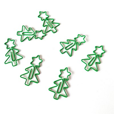 Creative Christmas Tree Metal Paperclips