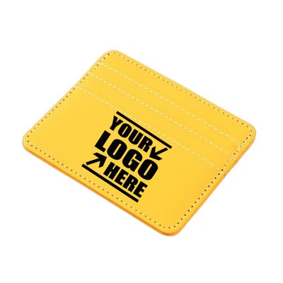 Leather Card Holder For Bank Card