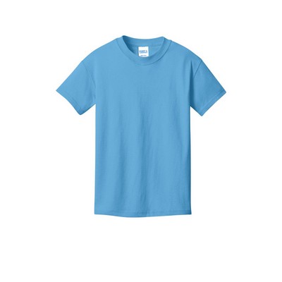 Port & Company® Youth Core Cotton Dtg Tee