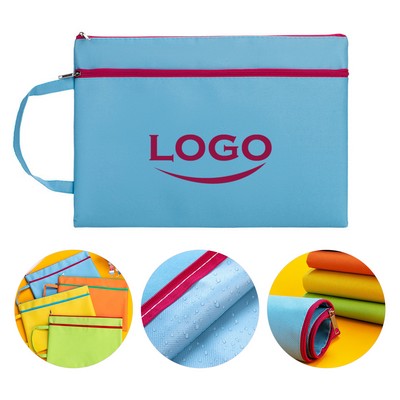 Oxford Cloth Document and Exam Paper Storage Bag