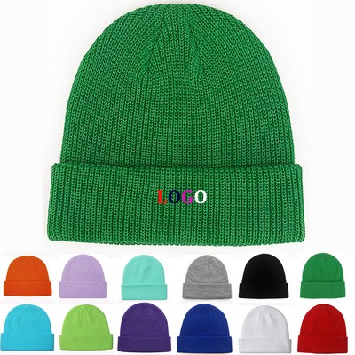 Hat Knit Ski Cap