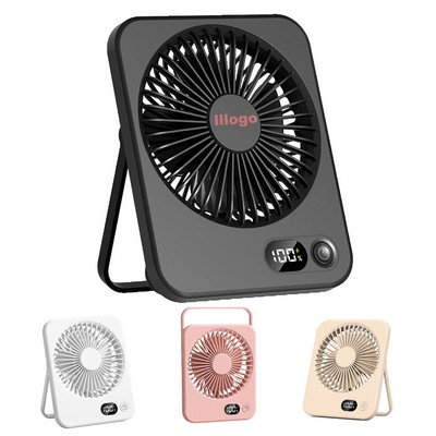 USB Rechargeable Strong Wind Super Quiet Mini Fan