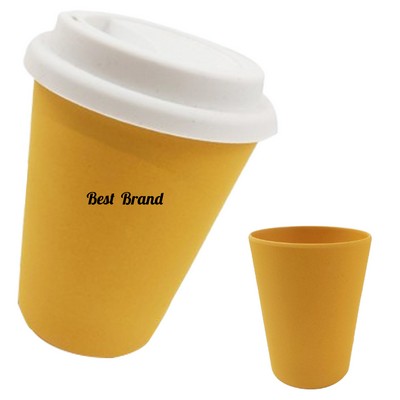 12Oz Bamboo Fiber Coffee Cup