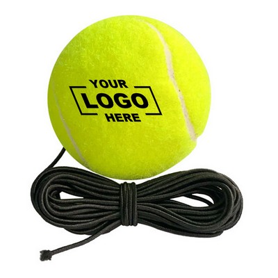 Elastic Tennis Training Ball with String