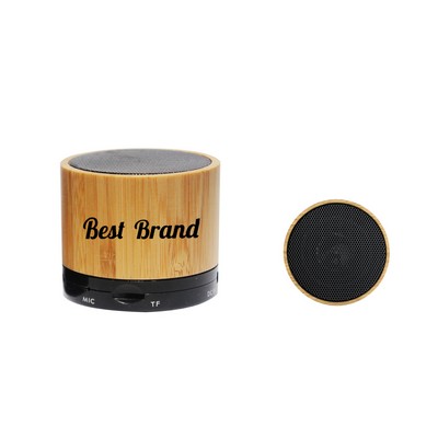 Allegro Wood Finish Bluetooth Speaker