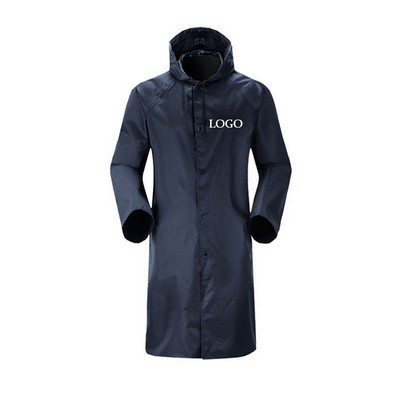 Oxford Hooded Raincoat